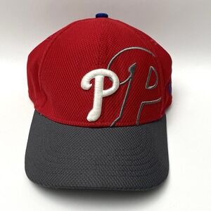 New Era 39 Thirty Philadelphia Phillies Baseball Cap‎ Hat Child-Youth Red Logo